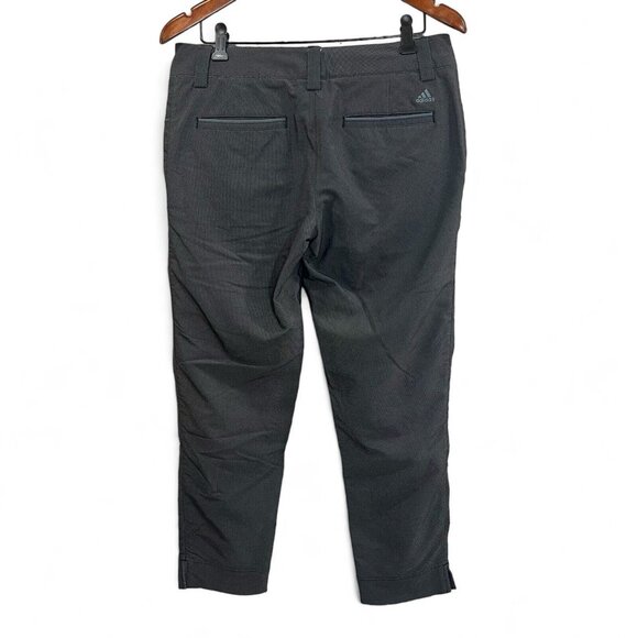 Adidas Womens Pants Size 6 Black Trousers Activewear Golf Work Casual - Picture 2 of 16